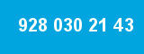 928 030 21 43 928 030 21 43